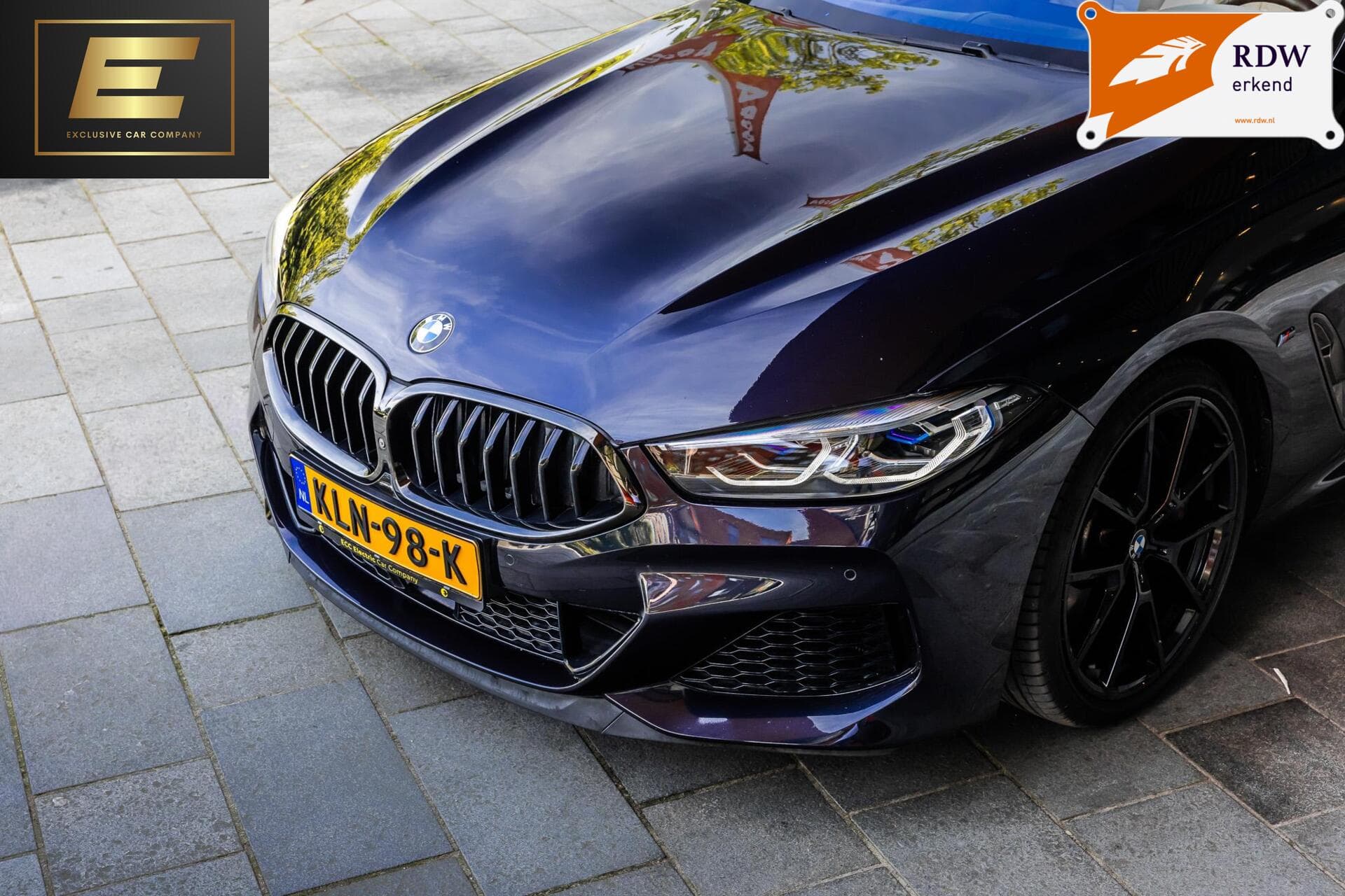 BMW 8 Serie M850i xDrive High Executive | Carbonzwart | B&W | Stoelventilatie – foto 2