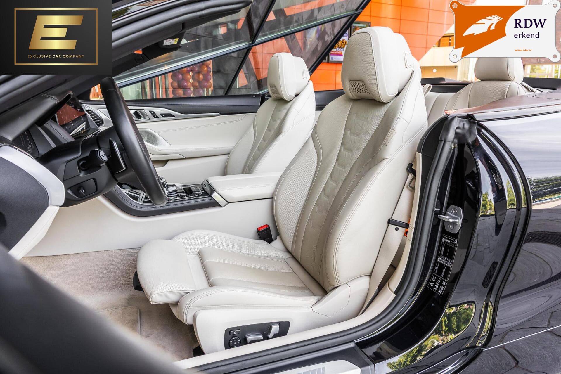 BMW 8 Serie M850i xDrive High Executive | Carbonzwart | B&W | Stoelventilatie – foto 4