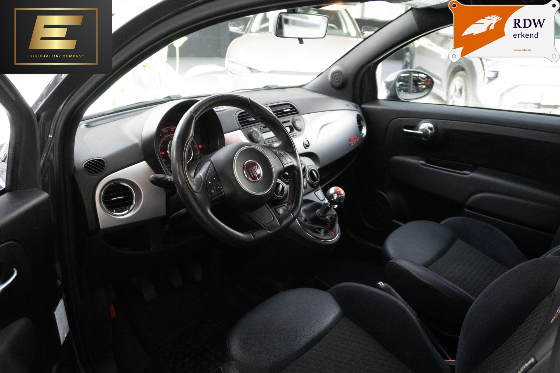 Fiat 500 0.9 TwinAir Lounge | Airco | Half leder | LMV – foto 3