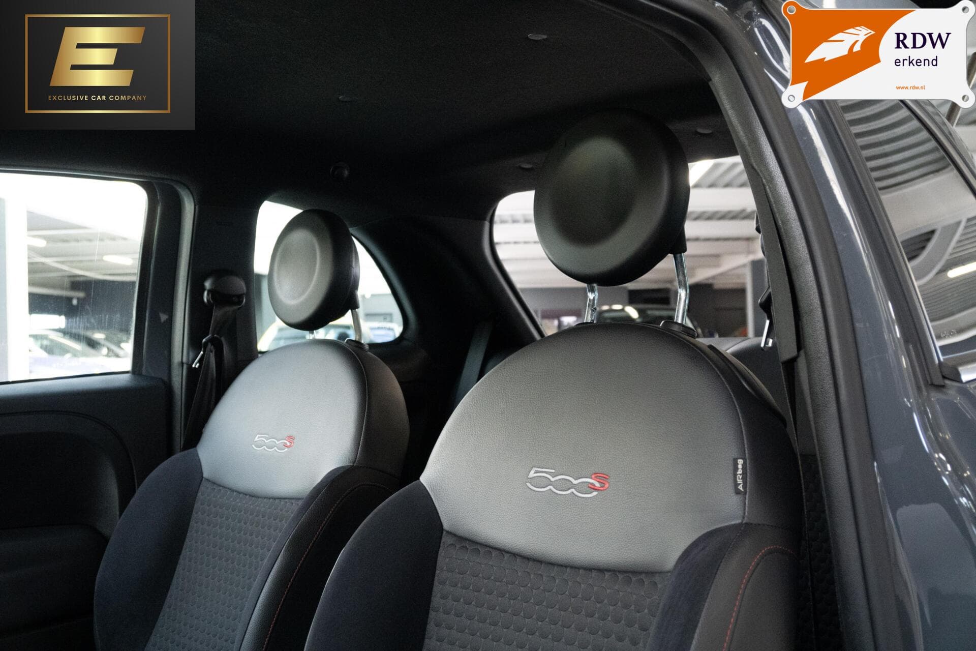 Fiat 500 0.9 TwinAir Lounge | Airco | Half leder | LMV – foto 4