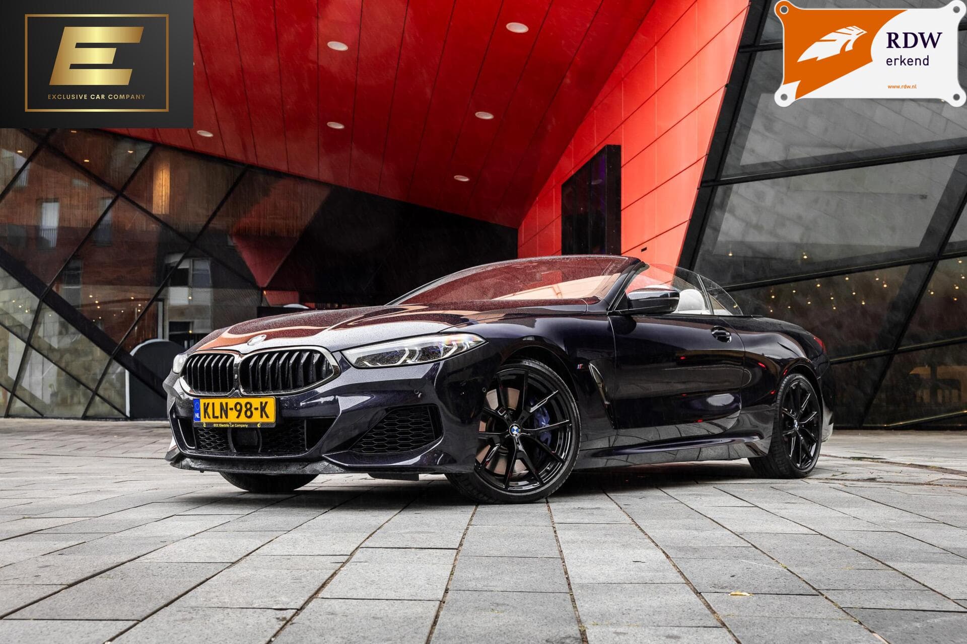 BMW 8 Serie M850i xDrive High Executive | Carbonzwart | B&W | Stoelventilatie