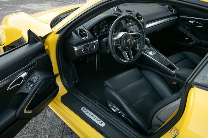 Porsche interieur